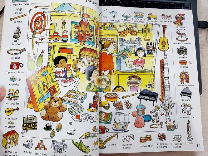 Sách Tiếng Pháp Cho Trẻ Em - The Usborne First Thousand Words in French