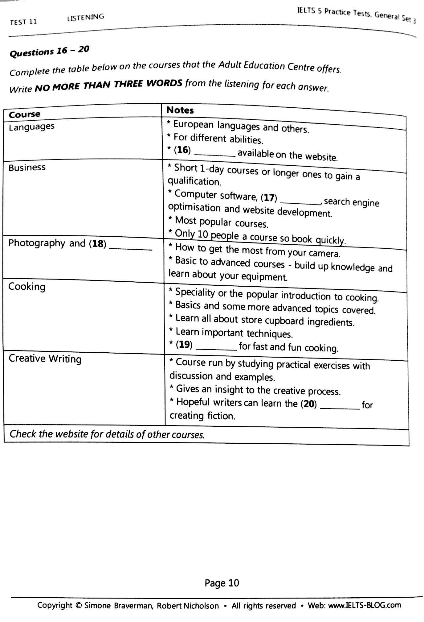 Ielts 5 Practice Tests - General Set 3