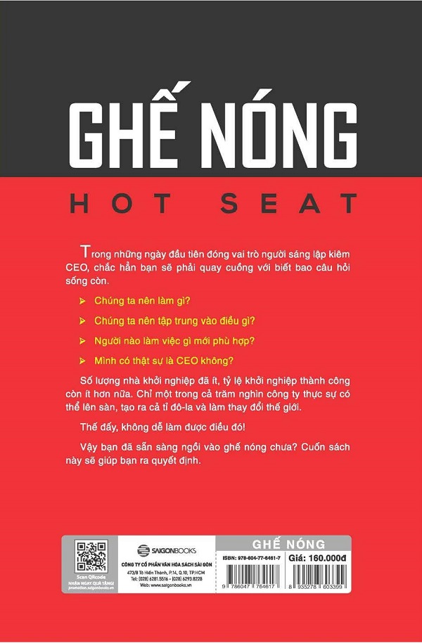 Ghế Nóng - Cẩm Nang Toàn Diện Cho CEO Khởi Nghiệp