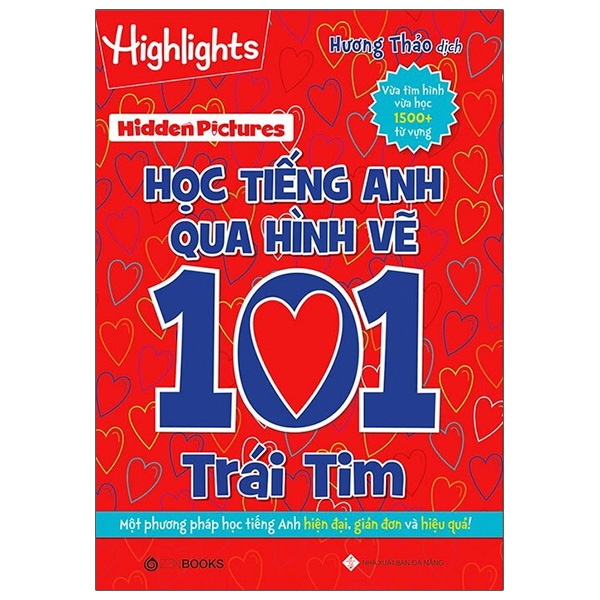 Học Tiếng Anh Qua Hình Vẽ - 101 Trái Tim