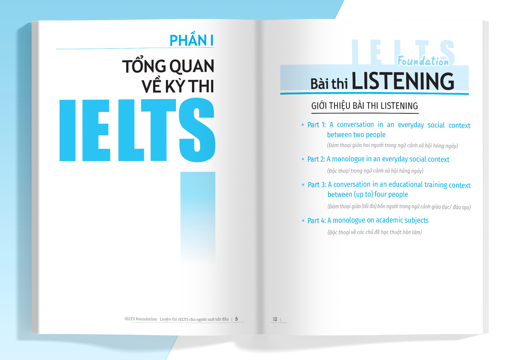 IELTS Foundation - Luyện Thi IELTS Cho Người Mới Bắt Đầu 4 Kỹ Năng