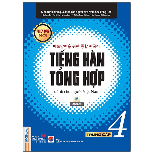 Tiếng Hàn Tổng Hợp Dành Cho Người Việt Nam - Trung Cấp 4 - Bản Đen Trắng