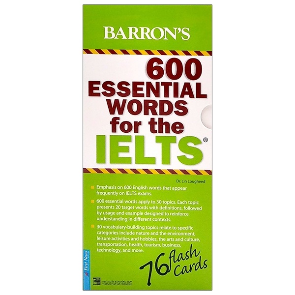 Hộp Flash Cards - 600 Essential Words For The Ielts