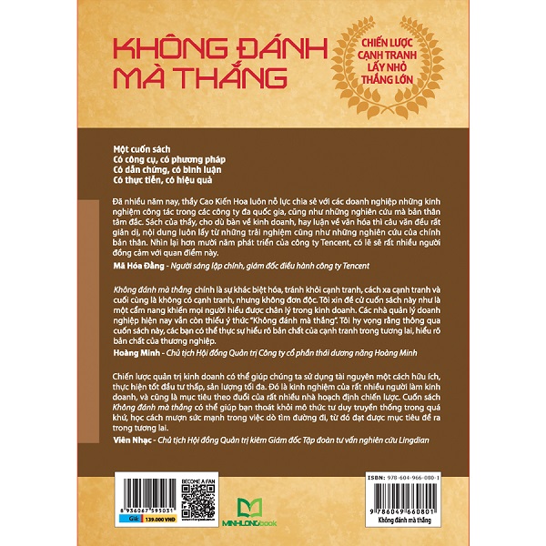 Không Đánh Mà Thắng - Chiến Lược Cạnh Tranh Lấy Nhỏ Thắng Lớn