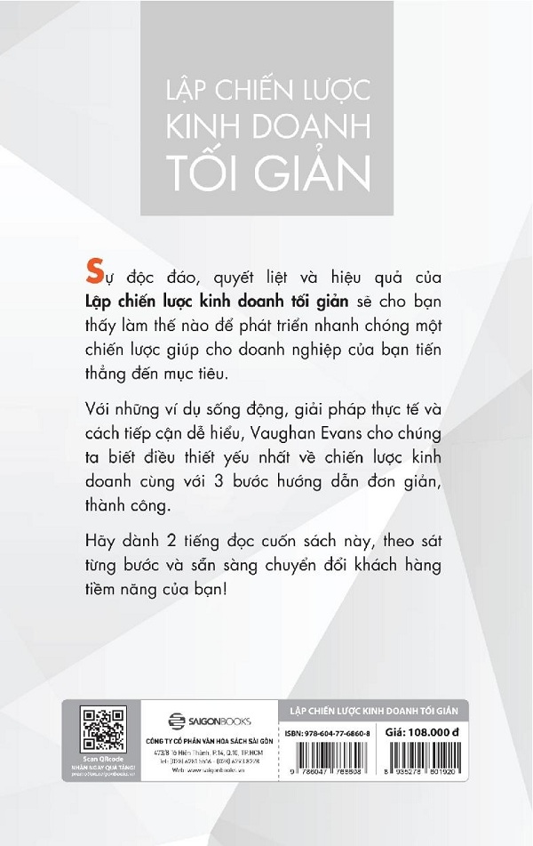 Lập Chiến Lược Kinh Doanh Tối Giản