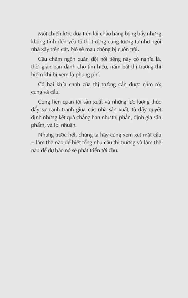 Lập Chiến Lược Kinh Doanh Tối Giản