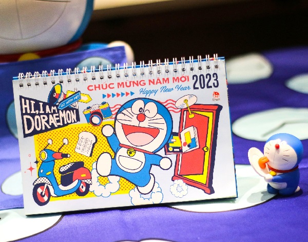 Lịch Bàn Doraemon 2023