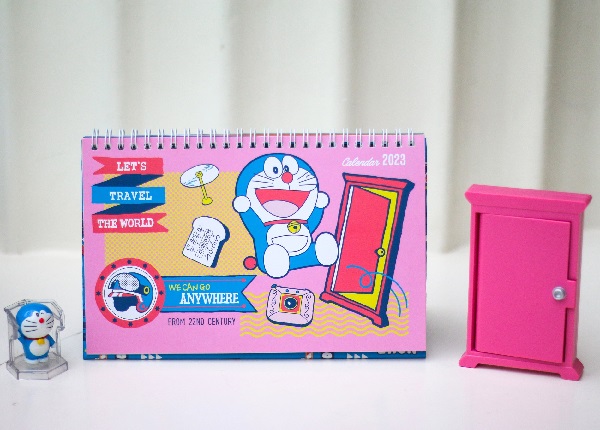 Lịch Bàn Doraemon 2023