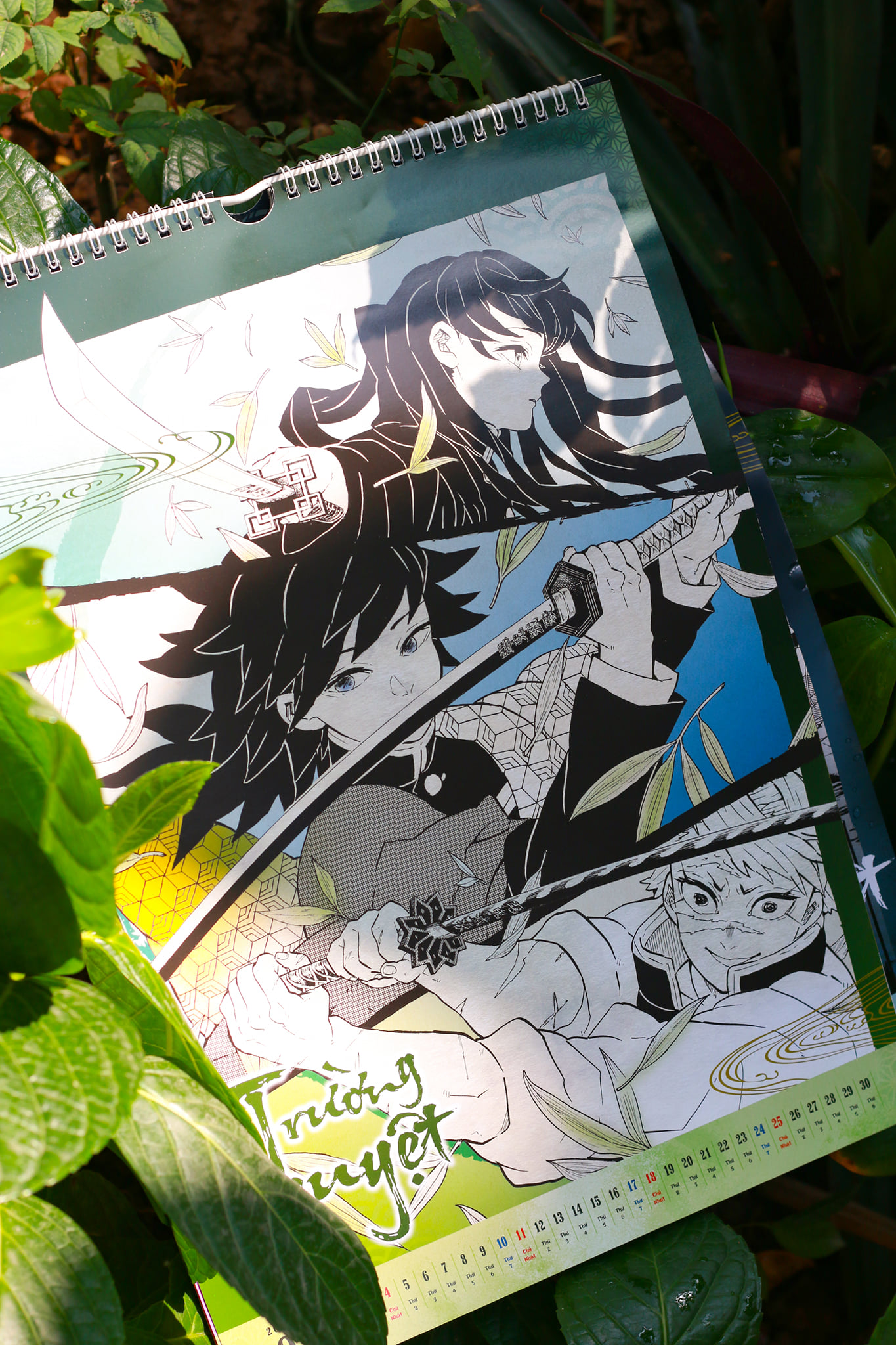 Lịch Manga Treo Tường Thanh Gươm Diệt Quỷ 2022