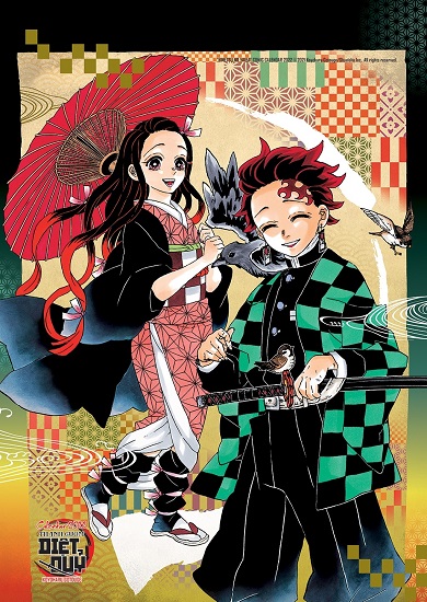 Lịch Manga Treo Tường Thanh Gươm Diệt Quỷ 2022