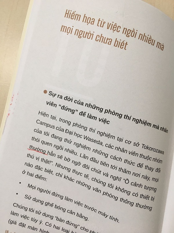 Muốn Sống Lâu Đừng Ngồi Quá Nhiều