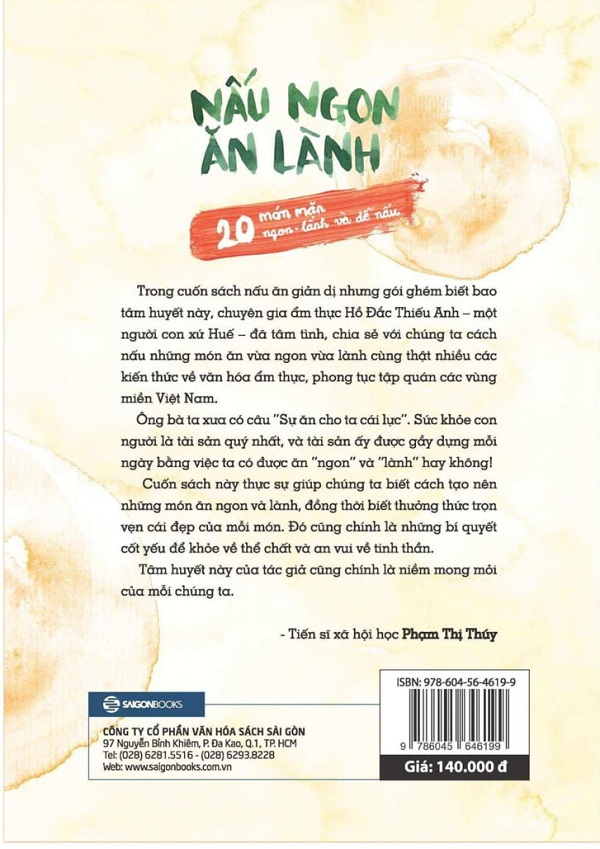Nấu Ngon Ăn Lành - 20 Món Mặn