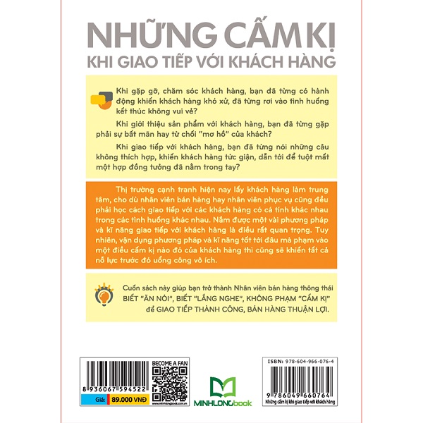 Những Cấm Kị Khi Giao Tiếp Với Khách Hàng