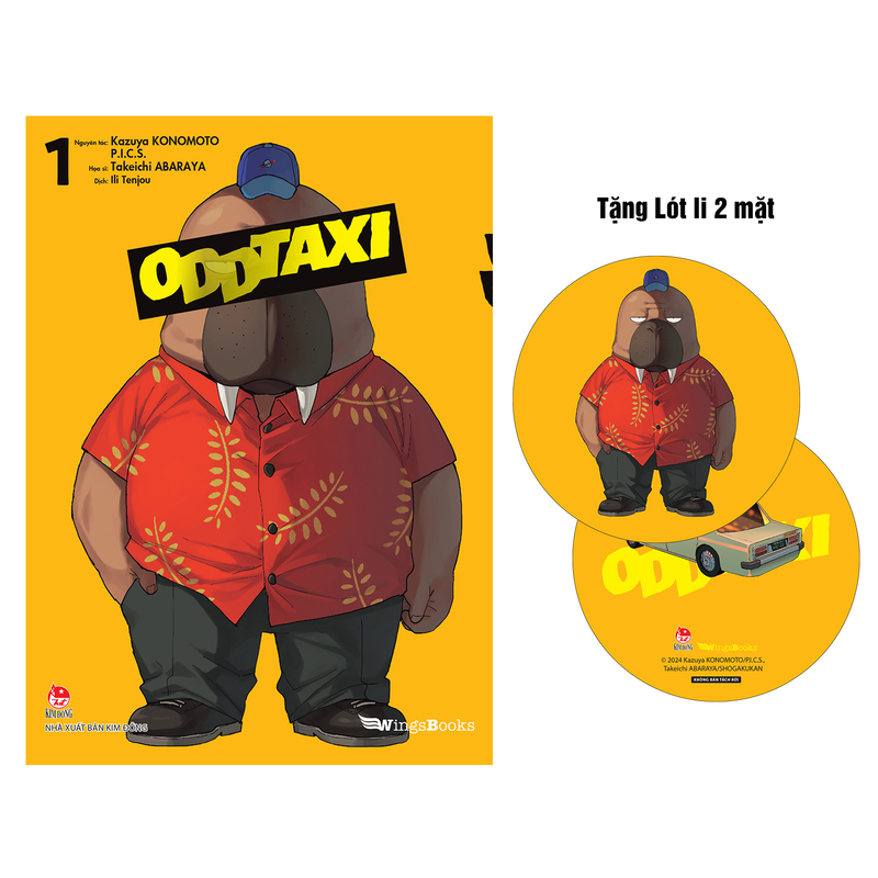 Combo Odd Taxi - Tập 1 + 2 (Bộ 2 Cuốn)