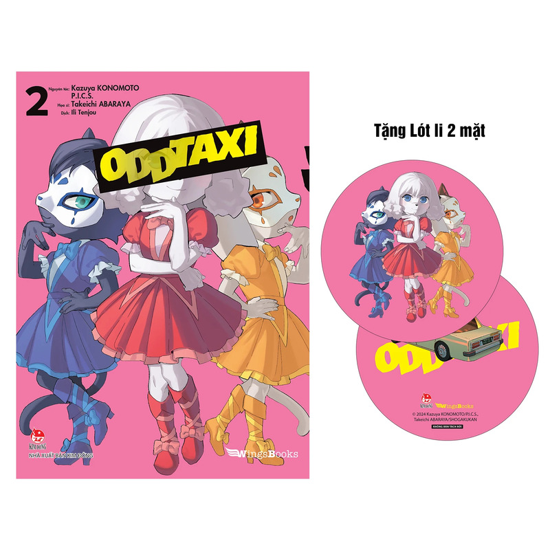 Combo Odd Taxi - Tập 1 + 2 (Bộ 2 Cuốn)