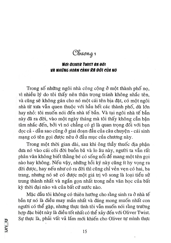 Oliver Twist (Tái Bản - Đinh Tị)