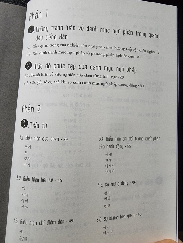 Phân Biệt Các Ngữ Pháp Tương Đồng Trong Tiếng Hàn Theo Chức Năng Diễn Ngôn
