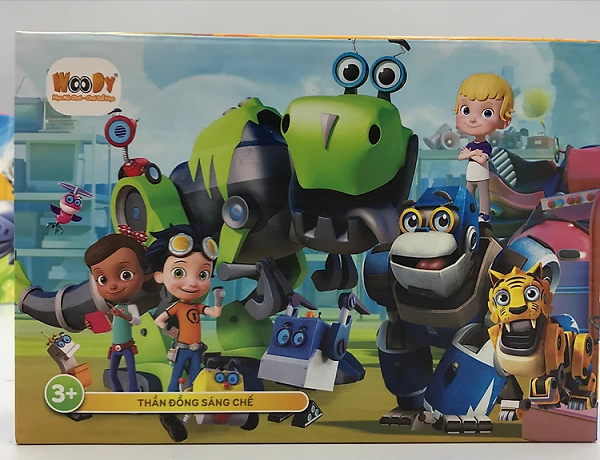 Puzzle Thần Đồng Sáng Chế - Happy Time 4133