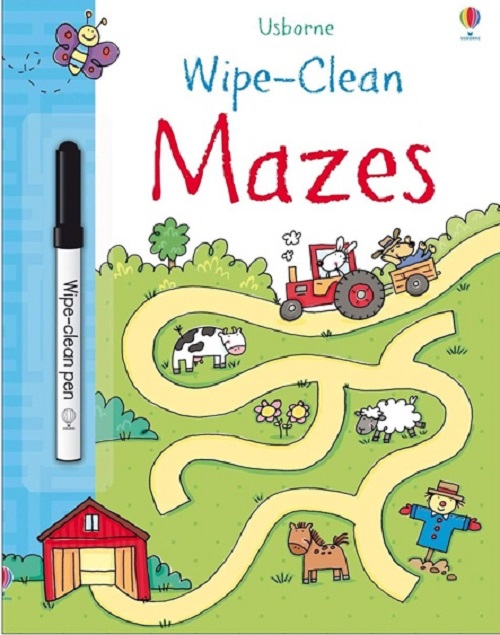 Sách Tương Tác Tẩy Xóa Tiếng Anh - Wipe-Clean Mazes