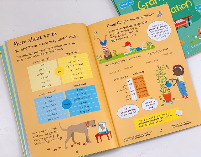 Sách Usborne - First Illustrated Grammar and Punctuation