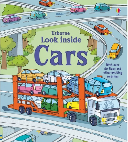 Sách Usborne - Look Inside Cars