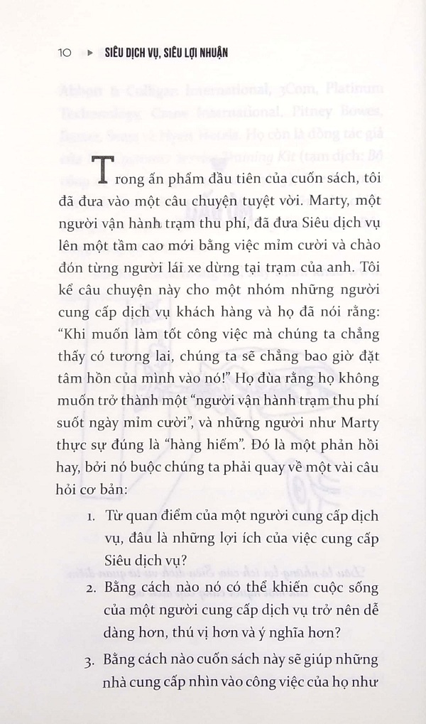 Siêu Dịch Vụ Siêu Lợi Nhuận