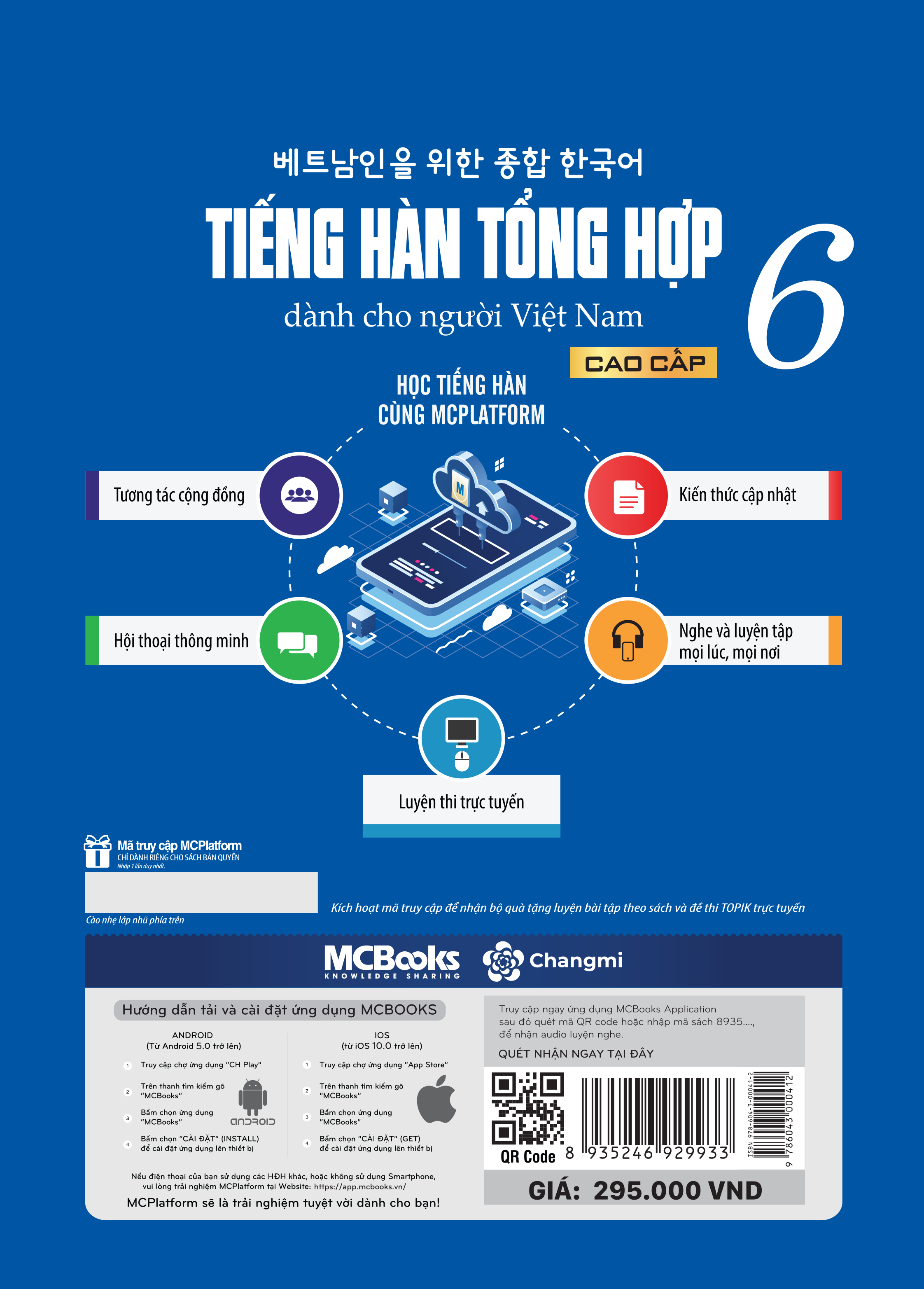 Tiếng Hàn Tổng Hợp Dành Cho Người Việt Nam - Cao Cấp 6 - Bản Màu