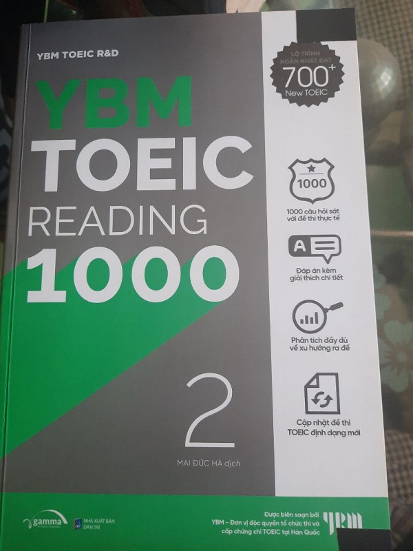 YBM Toeic Reading 1000 (Vol 2)