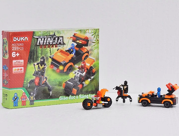 Ghép Hình Chiến Binh Ninja - Duka Z70303