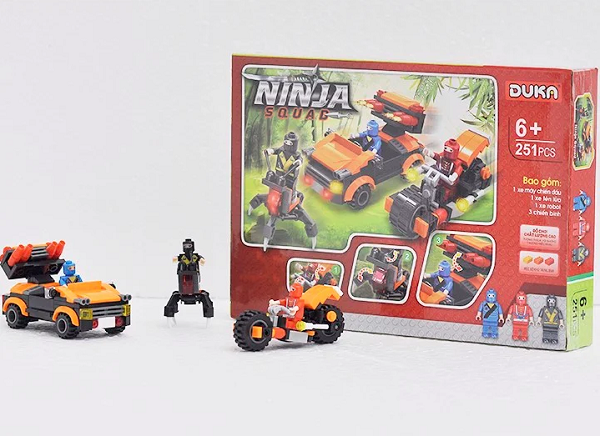 Ghép Hình Chiến Binh Ninja - Duka Z70303