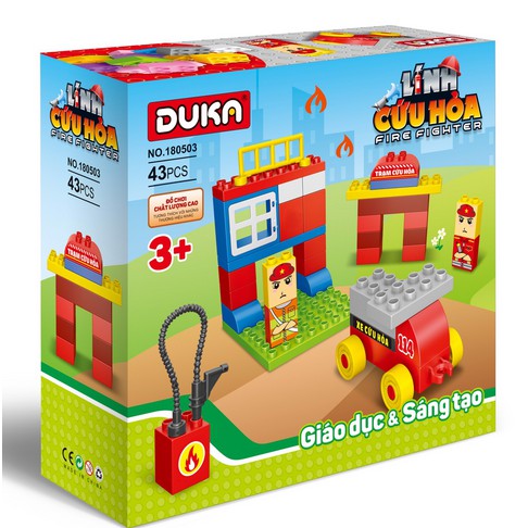Ghép Hình Lính Cứu Hỏa - Duka Z180503