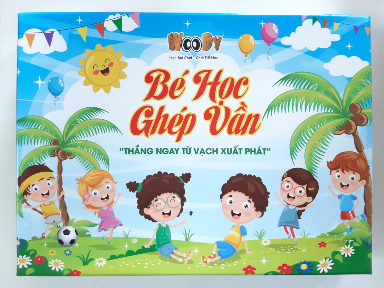 Bộ Đồ Chơi Bé Tập Ghép Vần Woody - Happy Time 0708