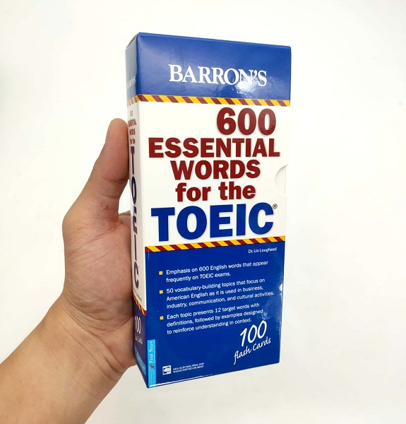 Hộp Flash Cards - 600 Essential Words For The TOEIC