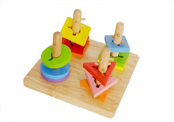 Trò Chơi Gỗ Bé Khéo Tay 1 Woody - Happy Time 1330
