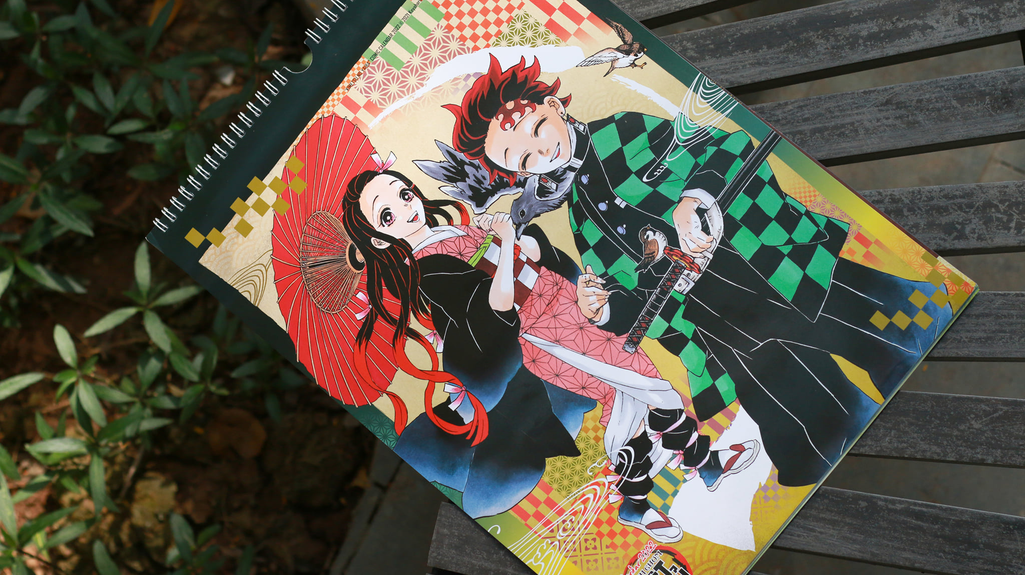 Lịch Manga Treo Tường Thanh Gươm Diệt Quỷ 2022