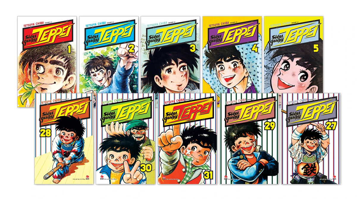 Bộ Manga Siêu Quậy Teppei: Tập 1-31 (Tái Bản 2024)