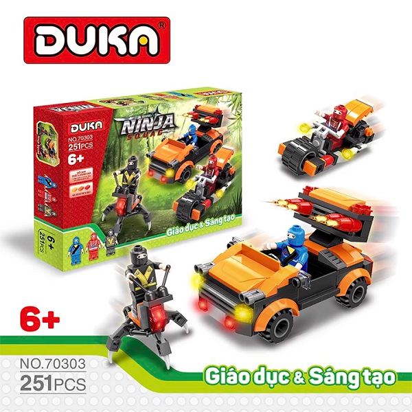 Ghép Hình Chiến Binh Ninja - Duka Z70303